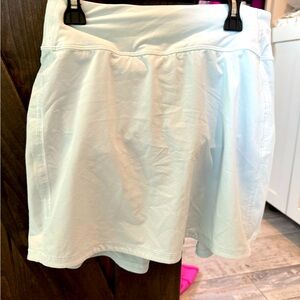 Lulu lemon mid rise pace rival skirt in Powder blue size 4 extra long